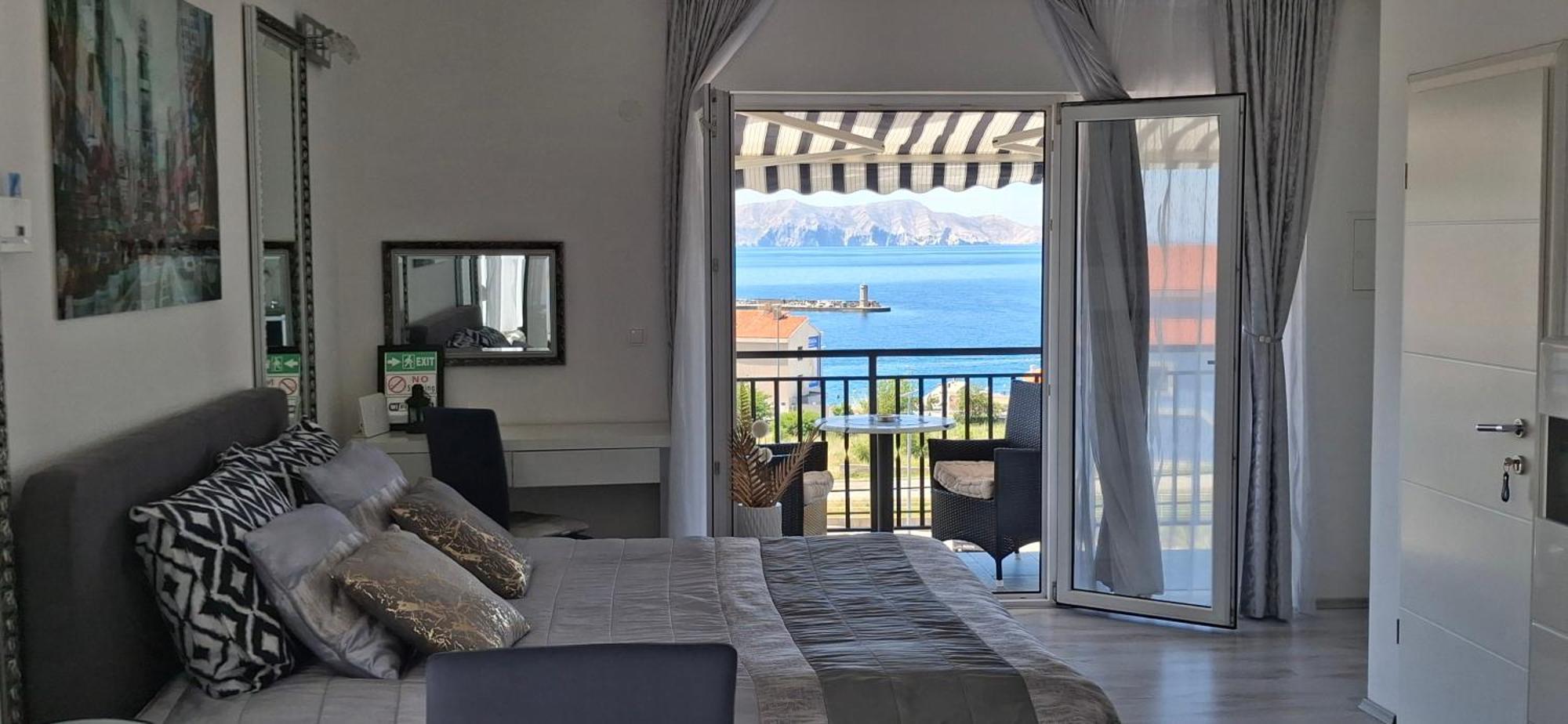 Beautyful Sea View 6 Luxury Studio Danijela 1 Senj  Dış mekan fotoğraf