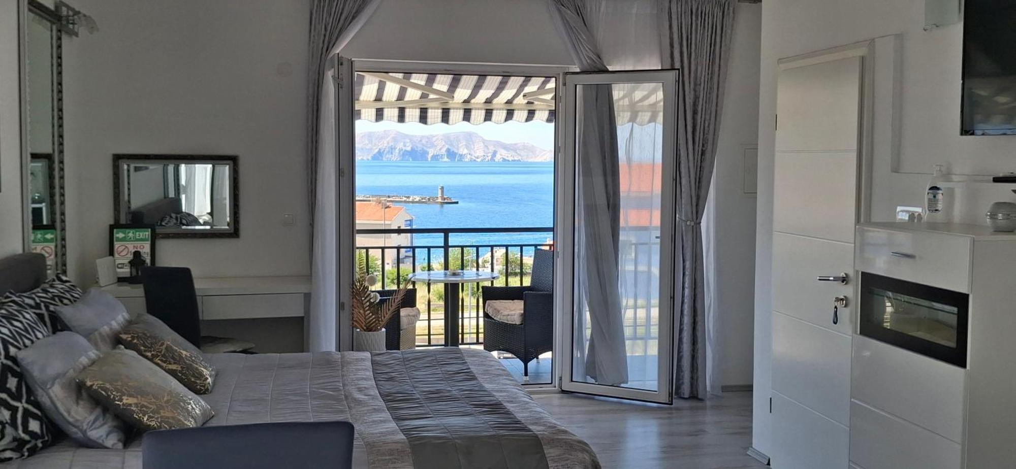 Beautyful Sea View 6 Luxury Studio Danijela 1 Senj  Dış mekan fotoğraf